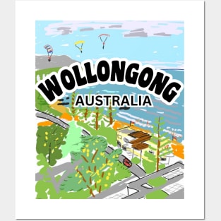 WOLLONGONG Posters and Art